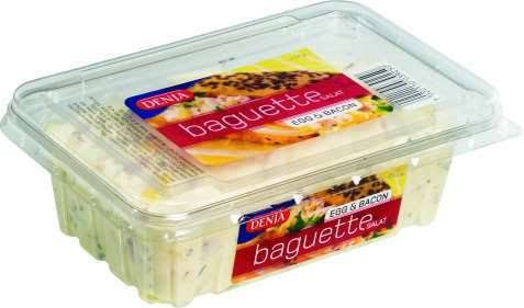 Baguettesalat Egg & Bacon (Denja)