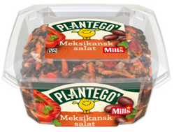 Plantego' Meksikansk linse- og bønnesalat