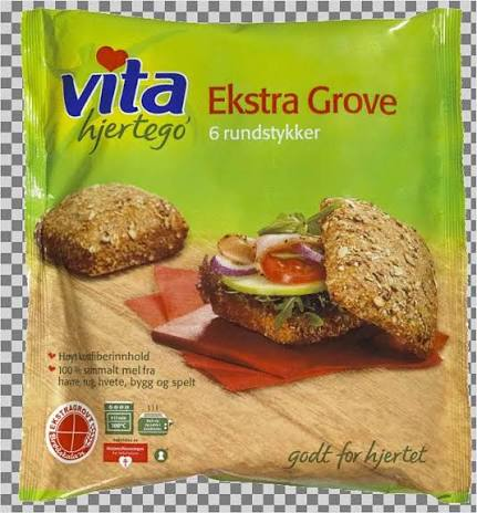 Ekstra Grove Rundstykker (Vita Hjertego)