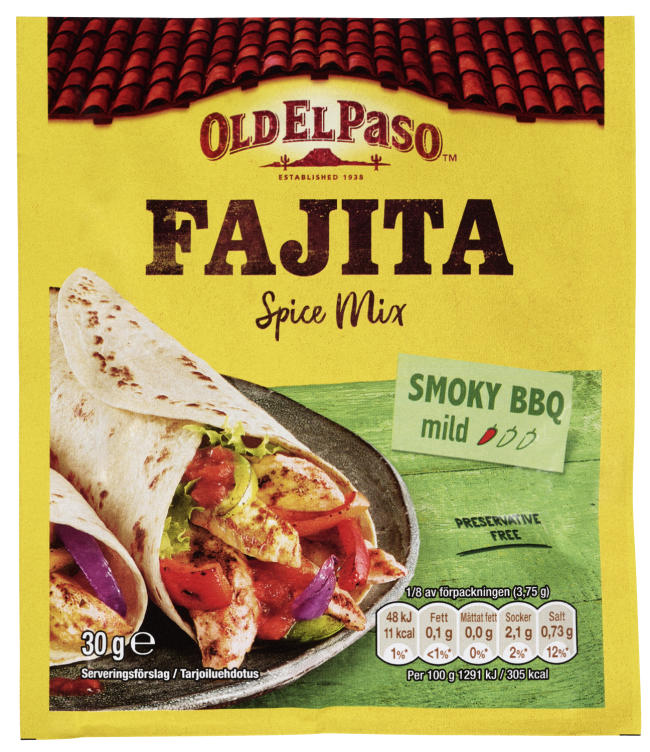 Fajita Spice Mix (Old El Paso)