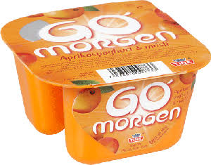 Go'Morgen Aprikosyoghurt og müsli