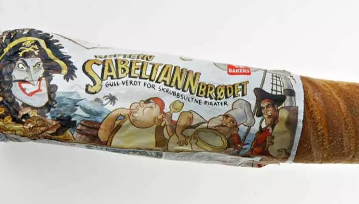 Kaptein Sabeltann brød