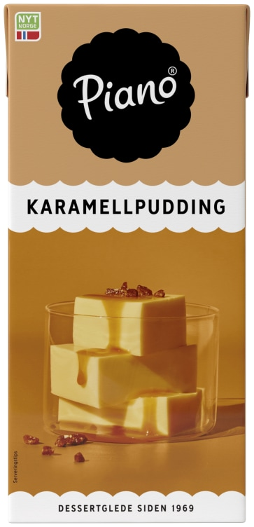 Karamellpudding, Piano