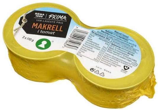 Makrell i tomat (Rema 1000)