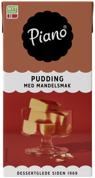 Mandelpudding, Piano