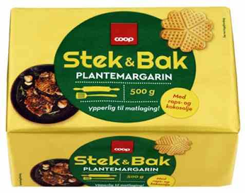 Margarin, Mat og stek, Coop