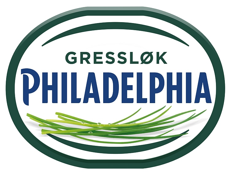 Philadelphia gressløk Ost