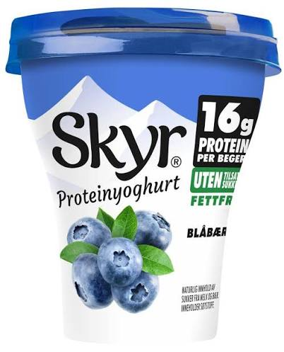 Skyr, Blåbær og vanilje