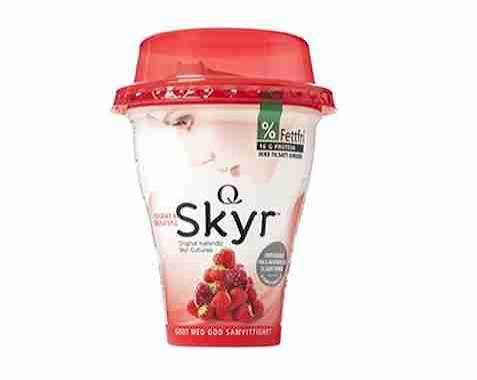 Skyr, Jordbær og granateple
