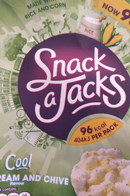 Snack a Jacks Crispy Sour Cream & Chive