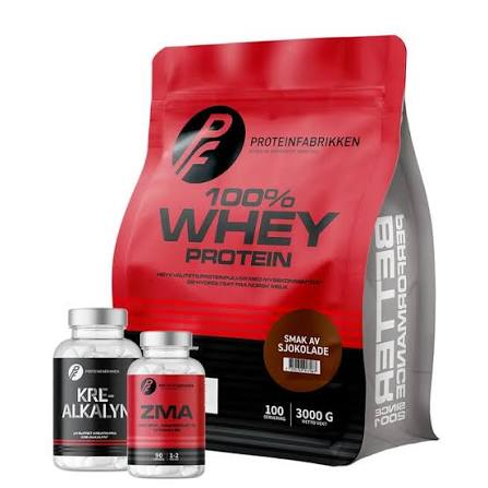 Whey Protein Isolat Jordbær (PF)