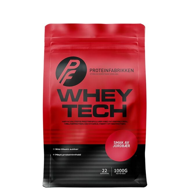 Whey Tech Jordbær (PF)