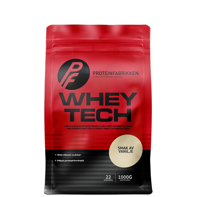 Whey Tech Vanilje (PF)