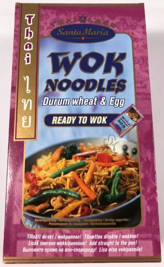 Wok Noodles Durum wheat & Egg (Santa Maria)