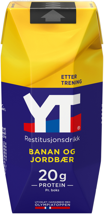 YT Restitusjonsdrikk Banan/Jordbær